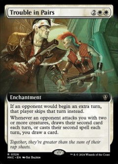 Trouble in Pairs Murders at Karlov Manor- Commander decks Bordless